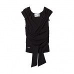 Najell WRAP beebi kandelina must Charcoal black S-M suurus